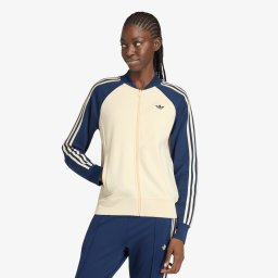 Суитшърт adidas Sst Classic Track Top Warm Vanilla/ Night Indigo L
