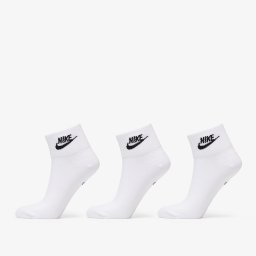 Чорапи Nike Sportswear Everyday Essential Ankle Socks 3-Pack White/ Black XL
