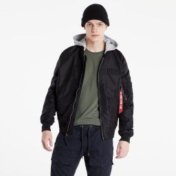Яке Alpha Industries MA-1 TT Hood BP Reflective Jacket Black M