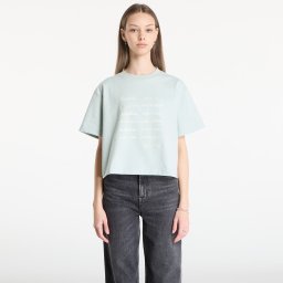 Тениска Calvin Klein Jeans Ss Cropped Boxy Grap Tee Green L