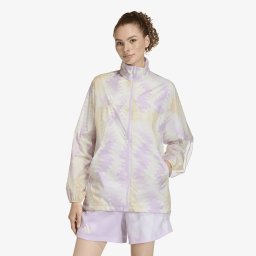 Яке adidas House Of Tiro x Common Goal AOP Windbreaker Wonder White/ Off White/ Ice Lavender M