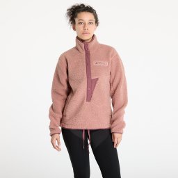 Суитшърт adidas Terrex Xploric High Pile Fleece Pullover Warm Clay XS
