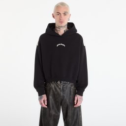 Суитшърт Palm Angels Curved Logo Loose Crop Hoodie Black/ Tofu L
