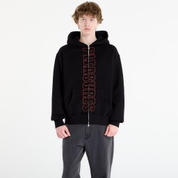 Суитшърт PLEASURES Impact Zip Hoodie Black S