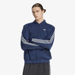 Суитшърт adidas Britcore Superstar Tracktop Night Indigo M
