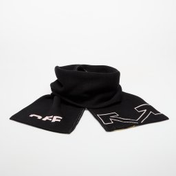 Шал OFF-WHITE KIDS Type Logo Scarf Black/ Soft Pink Universal
