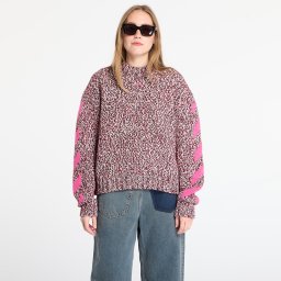 Пуловер Off-White Mouline Arrow Knit Crewneck Red Dahlia M