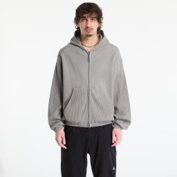 Суитшърт ROA Bee Sun Faded Organic Waffle Zip Up Hoodie Grey XL