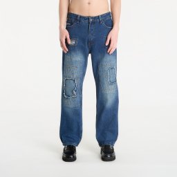 Дънки Wasted Paris M Ripped Manc Faded Washed Blue 36