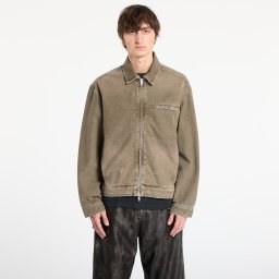Яке REPRESENT Collared Denim Jacket Washed Olive XL