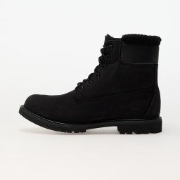 Timberland 6 Inch Warm Lined Waterproof Boot Black 5.5