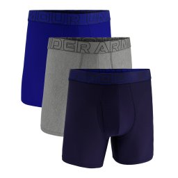 Боксерки Under Armour M Perf Tech Mesh 6in 3-Pack Blue XXXXXL
