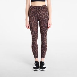 Клинове adidas Optime Power Leopard 7/8 Leggings Black/ Almost Yellow S