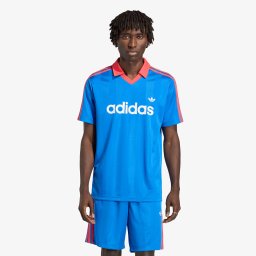 Джърси adidas Archive Collar Engineered Jersey Blue S