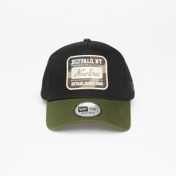 Шапка New Era Camo Patch Black 9FORTY E-Frame Adjustable Cap Black/ Rifle Green Universal