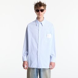 Риза MM6 Long-Sleeved Shirt Blue 50