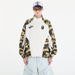 Яке A BATHING APE 1St Camo Stand Collar Track Jacket UNISEX Yellow S