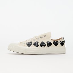 Сникърси Converse x Comme des Garçons PLAY Chuck 70 OX Milk/ Black/ Egret EUR 41.5