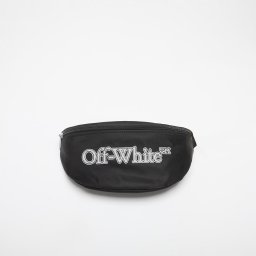 Чантичка за кръста Off-White Kids Big Bookish Funny Belt Bag Black/ Reflective Universal