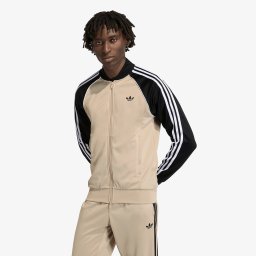 Суитшърт adidas Sst Track Top Stone Khaki M
