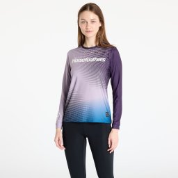 Тениска Horsefeathers W Quantum Ls Bike Jersey Iris Fade Out S