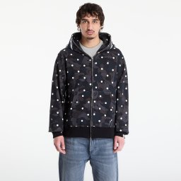 Суитшърт A BATHING APE Abc Dot Shark Full Zip Hoodie UNISEX Black M
