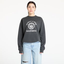 Суитшърт Sporty & Rich California Emblem Crewneck Faded Black S