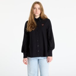 Риза FRED PERRY Button Down Shirt Black 8