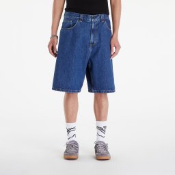 Къси панталони Carhartt WIP Brandon Short Blue Stone Washed XS