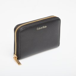 Портфейл Calvin Klein Foil Logo Medium Zip Around Black Universal