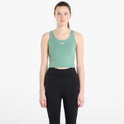 Потник adidas 3 Stripes Studio All Me Light Support Tank Top Preloved Green S
