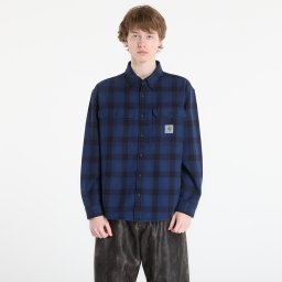 Риза Carhartt WIP L/S Edmands Shirt UNISEX Edmands Check/ Natural/ Jupiter M