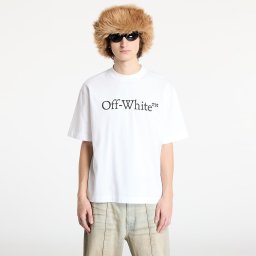 Тениска Off-White Big Bookish Skate S/S Tee White Black M