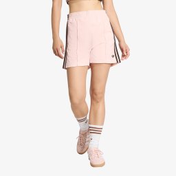 Къси панталони adidas Firebird Classic Shorts Sandy Pink/ Aurora Coffee S