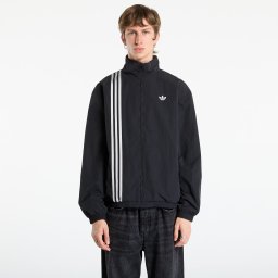 Яке adidas Firebird Front Stripes Woven Track Top Black/ Stone Khaki/ Better Scarlet S