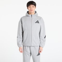 Суитшърт adidas Z.N.E. Full-Zip Hooded Track Jacket Medium Grey Heather XXL