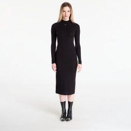 Облекло DIESEL D-Mokky-Ls-Microdiv Dress Black L