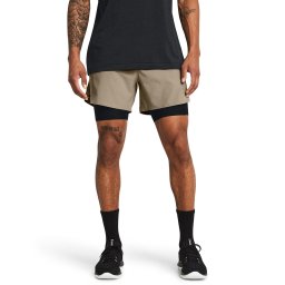 Къси панталони Under Armour Vanish Elite 2In1 Short Brown XXXL