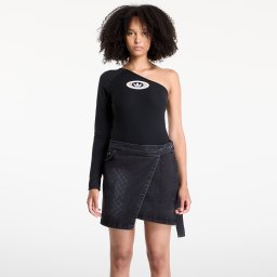 adidas Originals Campus 2000 One-Shoulder Bodysuit Black XS