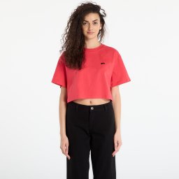 Тениска Vans W Salton Relax Crop SS T-Shirt Crimson Haze L
