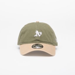 Шапка New Era 9TWENTY Mini Washed Contrast Oakland Athletics New Olive/ Camel Universal