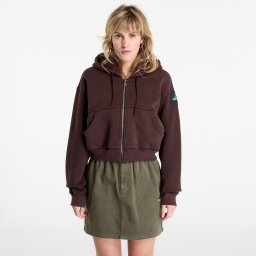 Суитшърт adidas Equipment Cropped Hoodie Aurora Coffee M