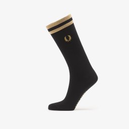 Чорапи Fred Perry Tipped Sports Sock Black/ Champagne 43-46