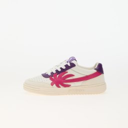 Сникърси Palm Angels Kids Palm Beach University Leather White Fuchsia EUR 37