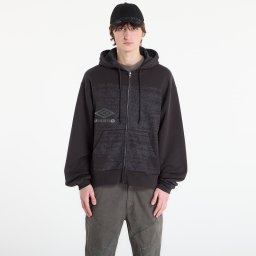 Суитшърт Umbro by SlamJam Compact Masked Zip Hoodie Washed Black L