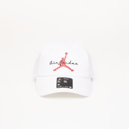 Шапка Jordan Club Cap Unstructured Adjustable Hat White/ Black/ University Red L/XL