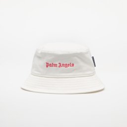 Шапка Palm Angels Kids Logo Bucket Hat Butter Cherry II