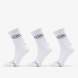 Чорапи Footshop Basic Crew Socks 3-Pack White 36-38