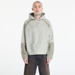 Суитшърт Nike Tech Men's Dri-FIT Shori Knit Utility Hoodie Spruce Fog/ Silver Sage/ Black S