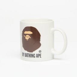 A BATHING APE By Bathing Ape Mug White Universal